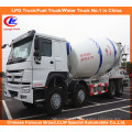 Cnhtc Sinotruk HOWO Misturador de concreto 10cbm 12cbm Heavy Duty Mixer Truck